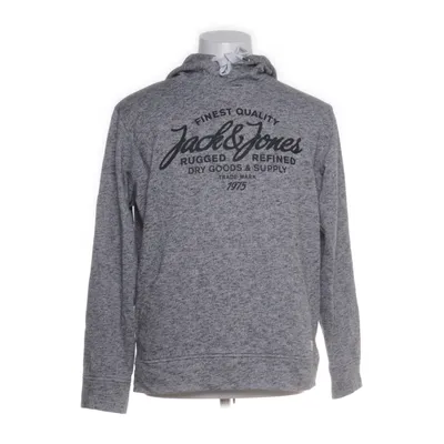 Huvtröja (Grå) från Jack & Jones Polyester, Bomull