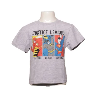 T-shirt (Gris, Multicolore) de Justice League Coton, Polyester
