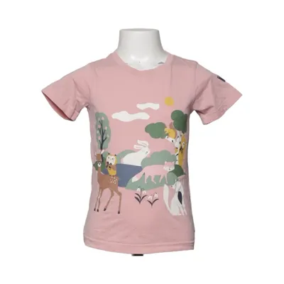 T-shirt (Rose, Multicolore) de Polarn O. Pyret Coton biologique