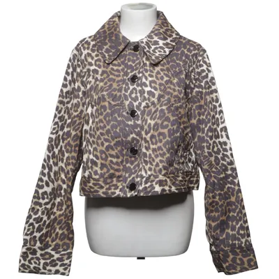 Veste en jean (Marron, Noir) de Ganni Chanvre, Coton biologique