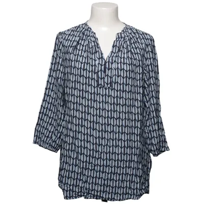 Blouse (Bleu, Blanc) de Cartoon Viscose