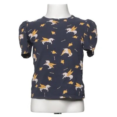 T-shirt (Blauw, Meerkleurig) van Minimarket Elastaan, Organisch katoen