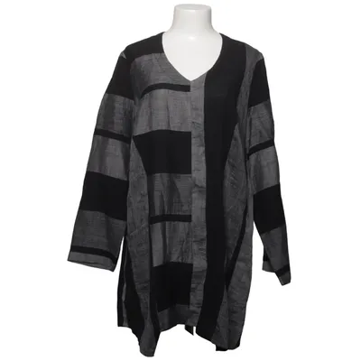 Tunic (Black, Gray) from Qneel Cotton, Linen