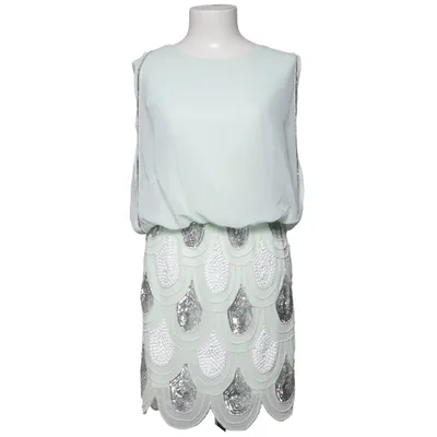 Cocktailjurk (Groen, Zilver, Wit) van Lace & Beads Polyester