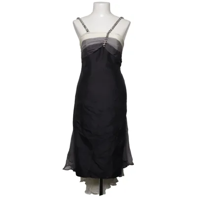 Cocktail dress (Gray, White) from New Vintage by Oasis Acetate, Silk