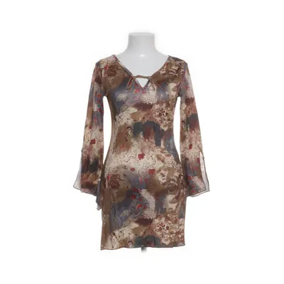 Dress (Brown, Multicolored) from Fashion Sexy Lounge Elastane, Polyester