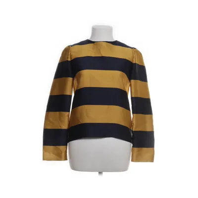 Blus (Gul, Blå) från Mauro Grifoni Polyester, Silke
