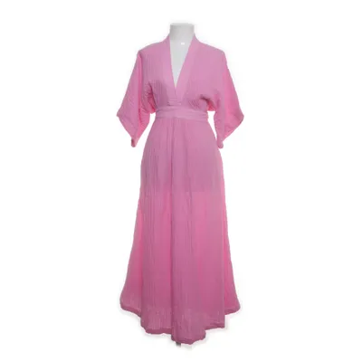 Maxi dress (Pink) from Reserved Cotton, Elastane