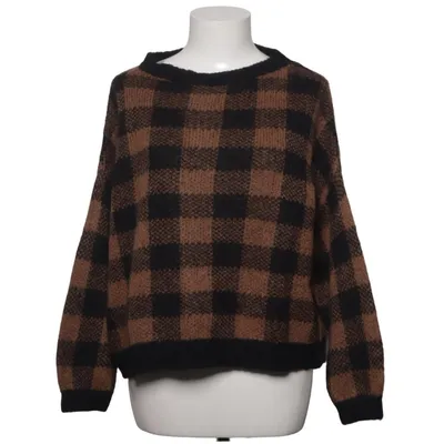 Sweater (Brown, Black) from Cocogio Acrylic, Polyamide