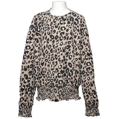 Sweatshirt (Beige, Black) from Lindex Kids Cotton, Elastane