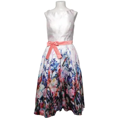 Dress (White, Multicolored) from Niente Polyester