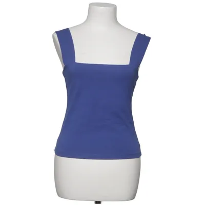 Tanktop (Blauw) van Edited Elastaan, Organisch katoen