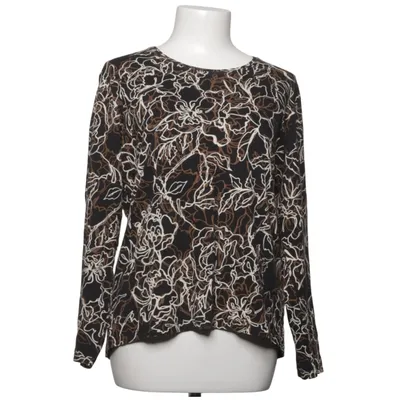 Langærmet t-shirt (Sort, Hvid, Brun) fra Marinello Elastan, Viscose