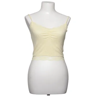 Crop Top (Gelb) von New Yorker Baumwolle, Elasthan, Polyester, Viskose