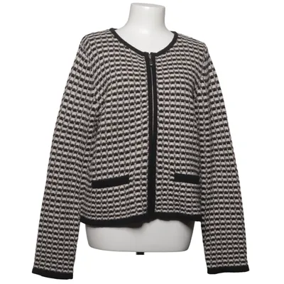 Cardigan (Black, Beige) from Isolde Acrylic, Metallic fiber, Wool