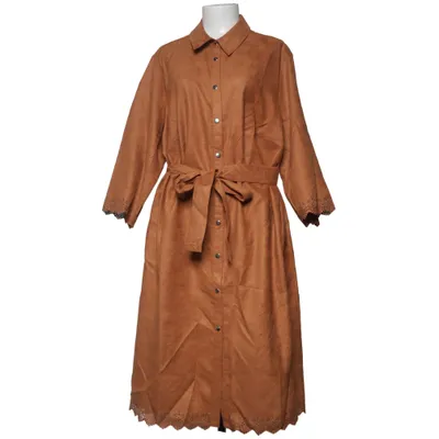 Skjortklänning (Brun) från Sheego Polyester