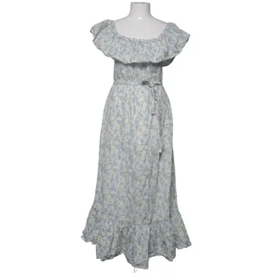 Robe longue (Bleu, Vert, Blanc, Multicolore) de Lovechild 1979 Coton