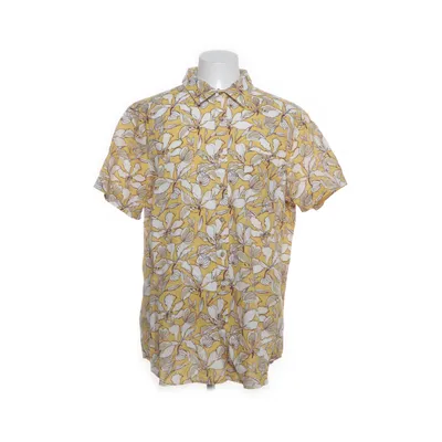 Korte mouwen shirt (Geel, Meerkleurig) van Dressmann Katoen, Linnen