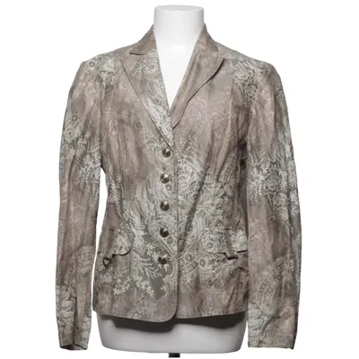 Kavaj (Beige, Flerfärgad) från Gerry Weber Bomull, Metallfiber, Polyester