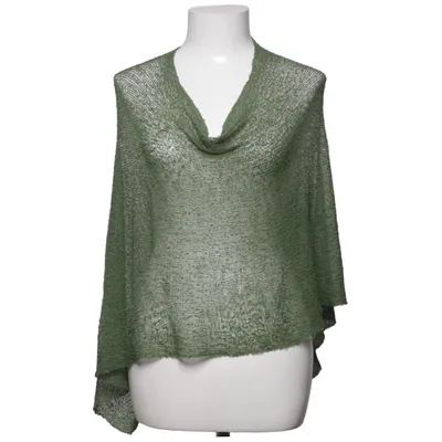 Poncho (Grön) från Ulla Jacobsson Kläder Akryl, Polyamid
