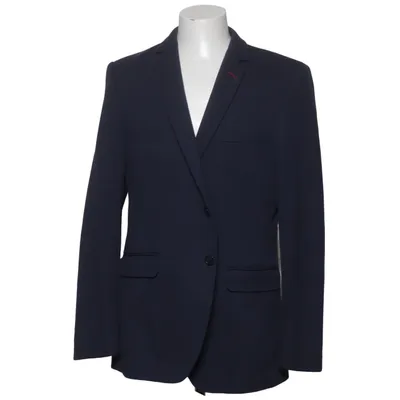 Blazer (Blue) from Vannucci Cotton, Polyester, Viscose