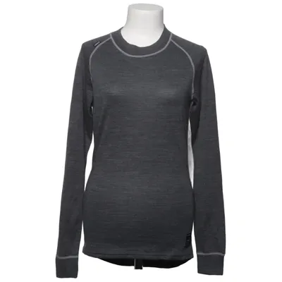Haut thermique (Gris) de Merino Laine de mouton, Polyamide, Polyester