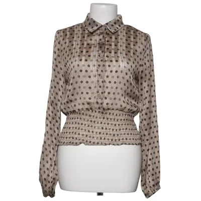 Bluse (Beige, Sort) fra Sisters Point