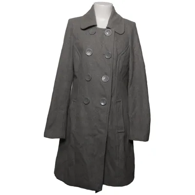 Coat (Gray) from Estelle Polyester, Viscose, Wool