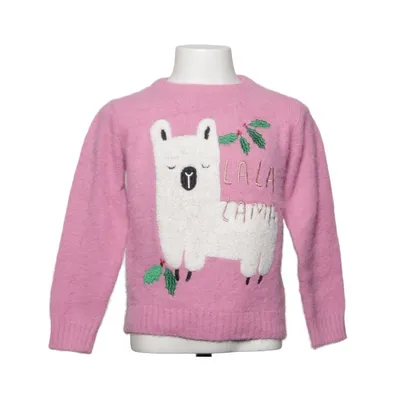 Weihnachtspullover (Pink) von Luca & Lola Acryl, Polyamid