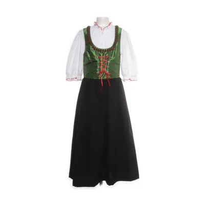 Dirndl (Groen, Wit, Meerkleurig) van Guri landhaus Katoen, Nylon, Polyester