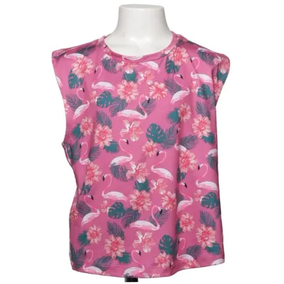 Top (Pink, Green, White) from MXIMZE Elastane, Polyester