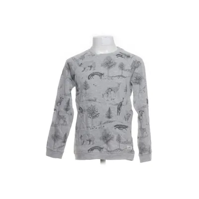 Collegetröja (Grå, Flerfärgad) från Newbie by KappAhl Ekologisk bomull