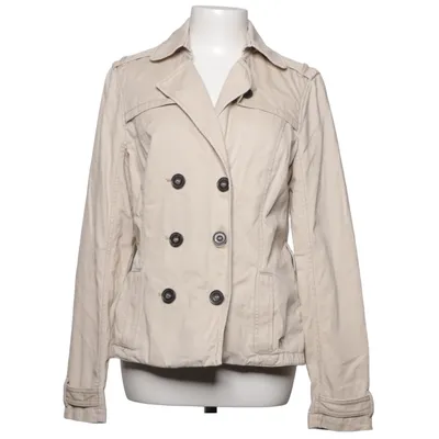 Trenchcoat (Beige) fra Abercrombie & Fitch Bomuld