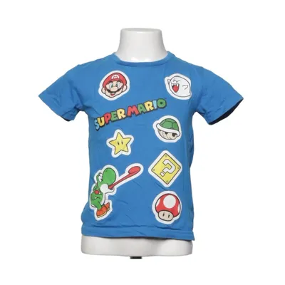 T-shirt (Blue, Multicolored) from Super Mario Cotton