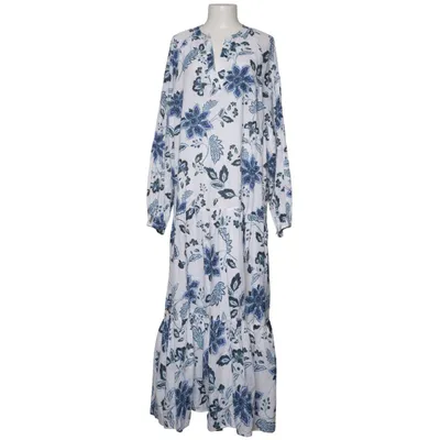 Långklänning (Vit, Blå, Flerfärgad) från Gina Tricot Bomull