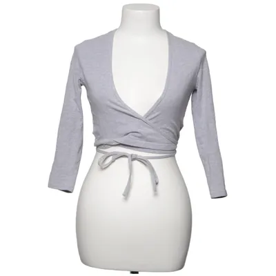 Omlottopp (Grå) från American Apparel Bomull, Elastan, Polyester