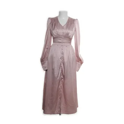Långklänning (Rosa) Elastan, Polyester