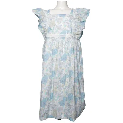 Maxi jurk (Blauw, Wit, Groen) van Tartine et Chocolat Katoen