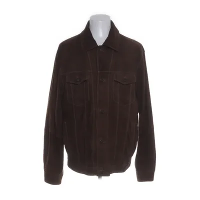 Läderjacka (Brun) från Bachrach Skinn, Polyester