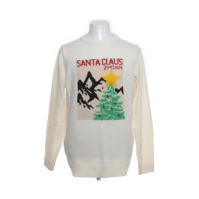 Jultröja (Vit, Flerfärgad) från Livergy Akryl