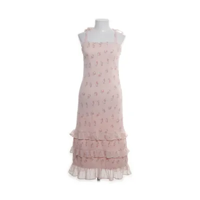 Jurk (Roze) van Abercrombie & Fitch Elastaan, Polyester, Viscose