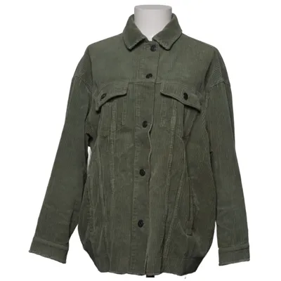 Overshirt (Green) from Zara Outerwear Cotton