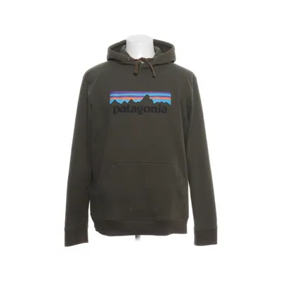 Hoodie (Green) from Patagonia Elastane, Recycled cotton, Recycled polyester