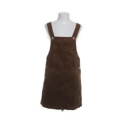 Dungaree dress (Brown) from Mango Cotton, Polyester
