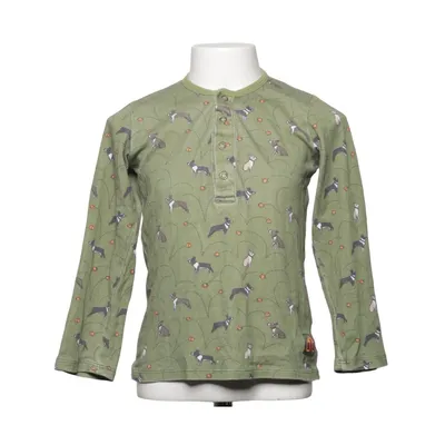 Henley shirt (Groen) van Moderska Huset Organisch katoen