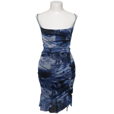 Dress (Blue, Black) from PrettyLittleThing Elastane, Polyester