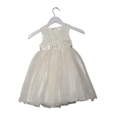 Brudnäbbsklänning (Vit) från Couture Princess Polyester