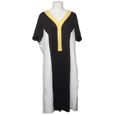 Robe (Noir, Blanc, Jaune) de Bonprix Collection Élasthane, Polyester, Viscose