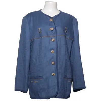 Blazer (Blå) fra Meico Akryl, Linned, Polyester, Viscose