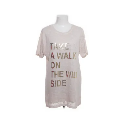 T-shirt (Beige) van Rough & Rose Polyester, Viscose